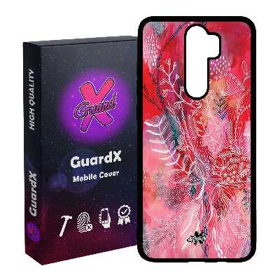 کاور گارد ایکس طرح گل مدل Glass10282 مناسب برای گوشی موبایل شیائومی Redmi Note 8 Pro