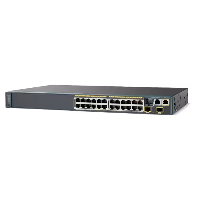 سوئیچ شبکه سیسکو مدل Cisco WS-C2960S-24PD-L | شبکه ارغوان 021-41902