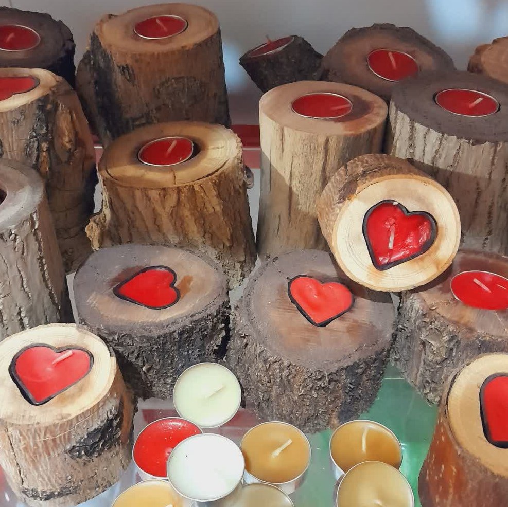 شمع چوبی
