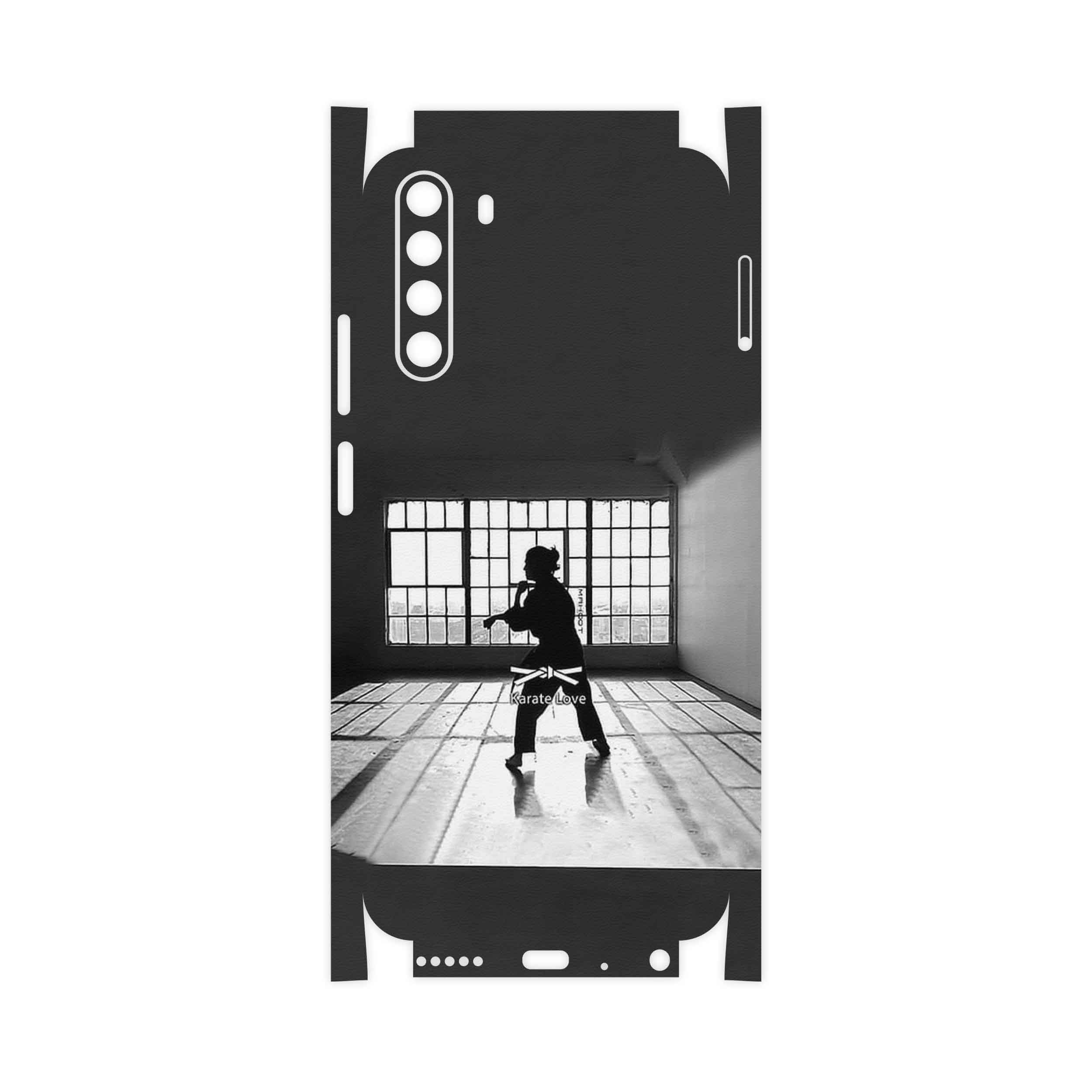 برچسب پوششی ماهوت مدل Karate-FullSkin مناسب برای گوشی موبایل جی پلاس X10