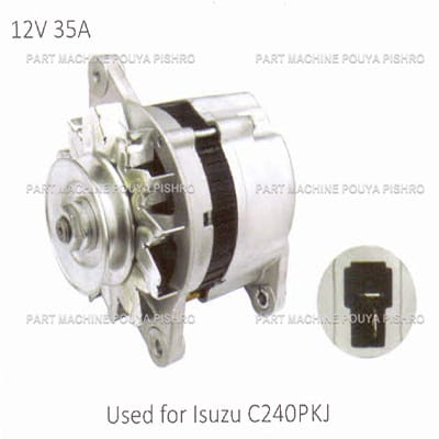 دینام لیفتراک ایسوزو مدل Isuzu C240PKJ
