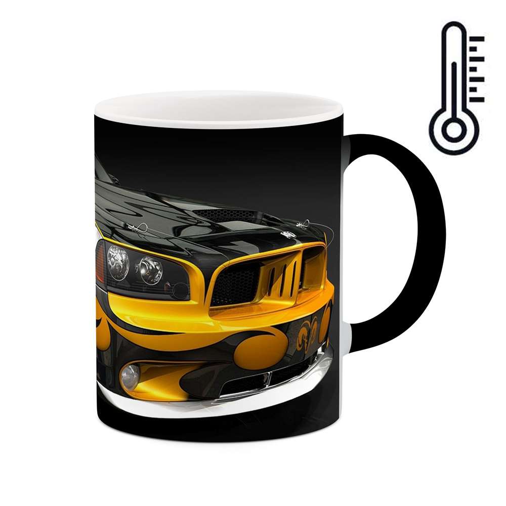 ماگ حرارتی طرح ماشین مدل mgh11618