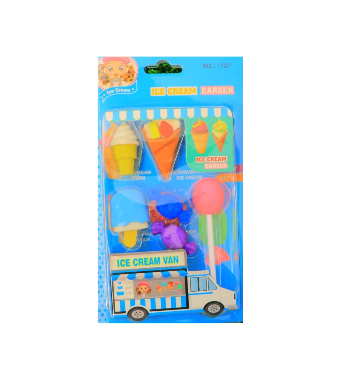 ست پاک کن بستنی ماشینی کد 1727