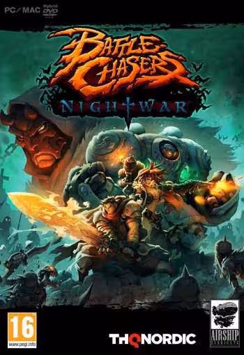 بازی کامپیوتر Battle chasers nightwar