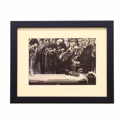 تابلو مدل نقاشی یادبود کارل لیبکنشت اثر کته کلویتس