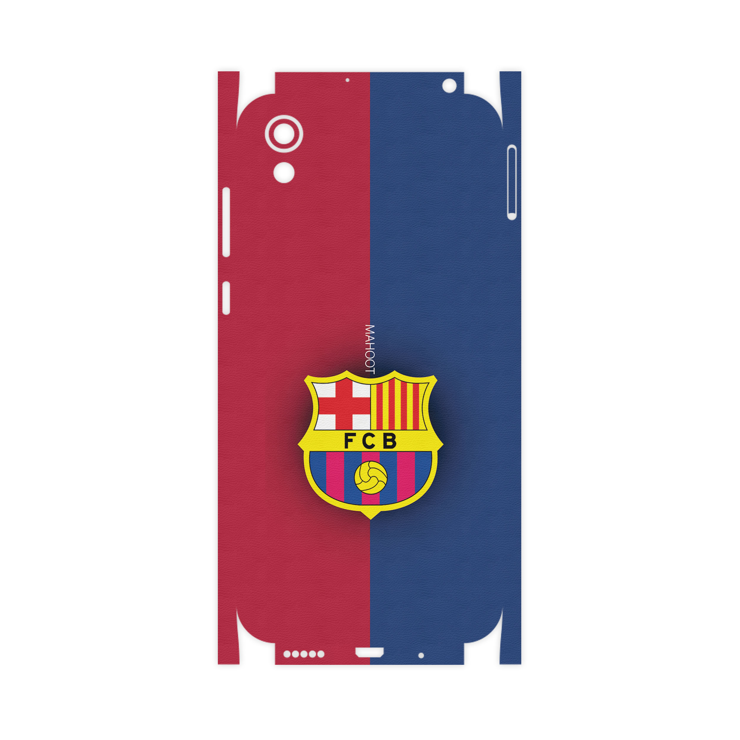 برچسب پوششی ماهوت مدل BARCELONA-FC-FullSkin مناسب برای گوشی موبایل آنر 8S