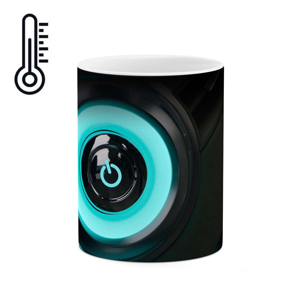 ماگ حرارتی کاکتی طرح Shut Down مدل mgh12810