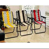 صندلی تاشو مسافرتی 7 فنره جنس قوی و مقاوم ،باکیفیت ،اصل