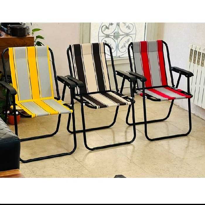 صندلی تاشو مسافرتی 7 فنره جنس قوی و مقاوم ،باکیفیت ،اصل