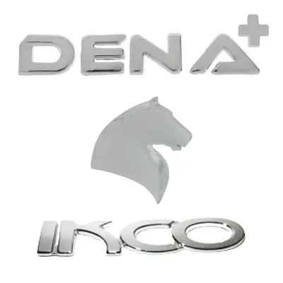  آرم صندوق عقب خودرو بیلگین مدل dena 3 مناسب برای دنا پلاس مجموعه 3 عددی