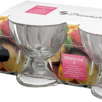 بستنی خوری پاشاباغچه مدل دیاموند 51658 بسته دو عددی