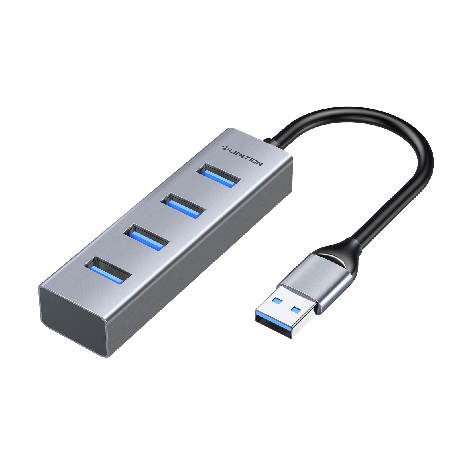 هاب 4 پورت USB-A لنشن مدل H22S