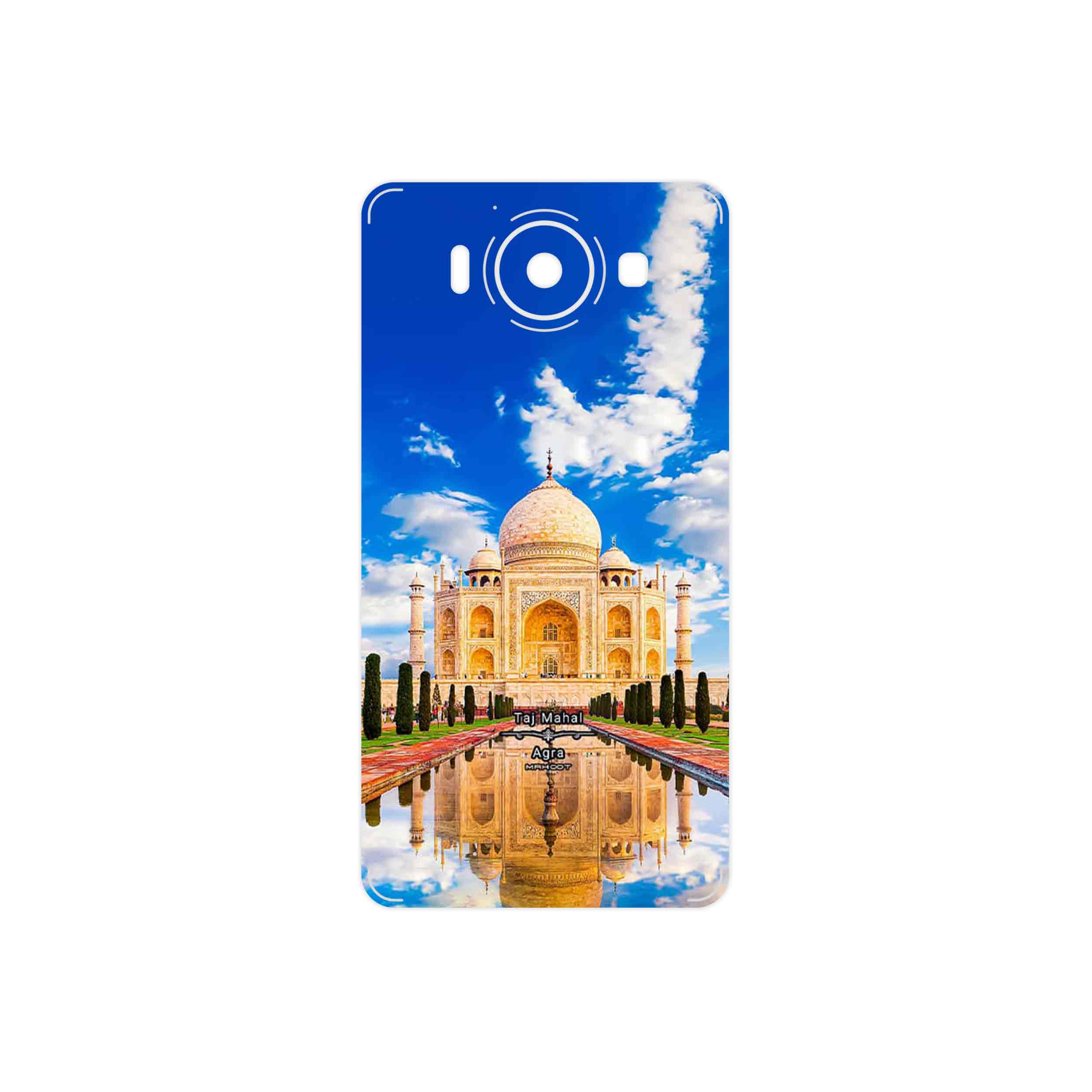 برچسب پوششی ماهوت مدل The Taj Mahal مناسب برای گوشی موبایل مایکروسافت Lumia 950
