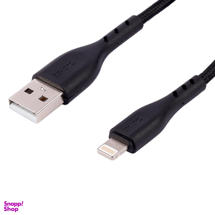 کابل دیتا و شارژ USB به Lightning بیاند کد 402 طول 2 متر