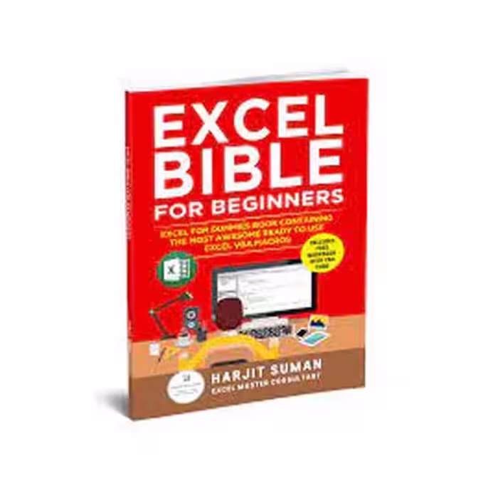 کتاب Excel Bible for Beginners اثر Suman Harjit انتشارات نبض دانش