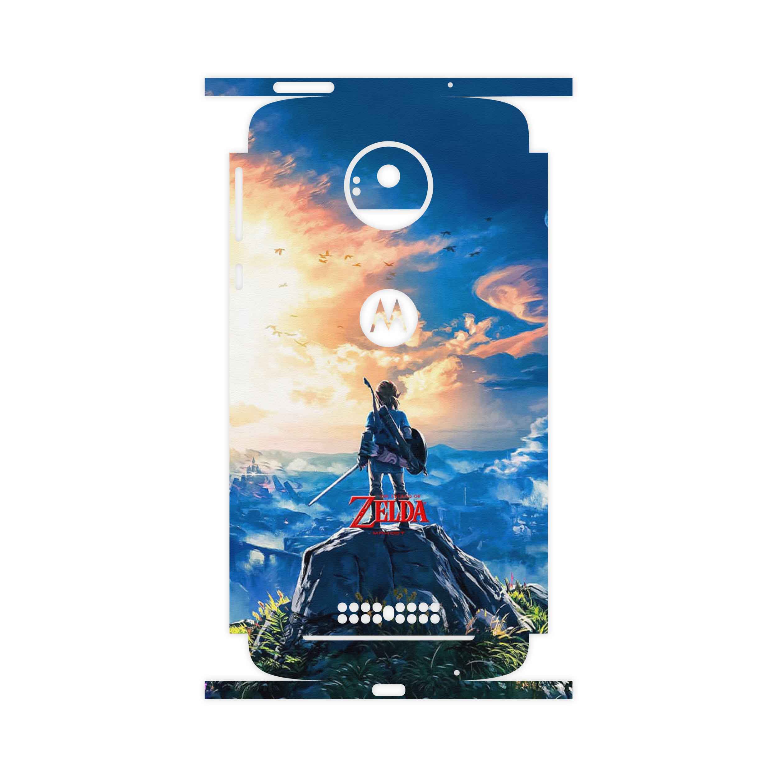 برچسب پوششی ماهوت مدل Legend of Zelda Game Series-FullSkin مناسب برای گوشی موبایل موتورولا Moto Z