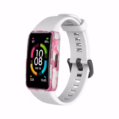 برچسب ماهوت طرح Army Pink مناسب برای ساعت هوشمند هوآوی band 6