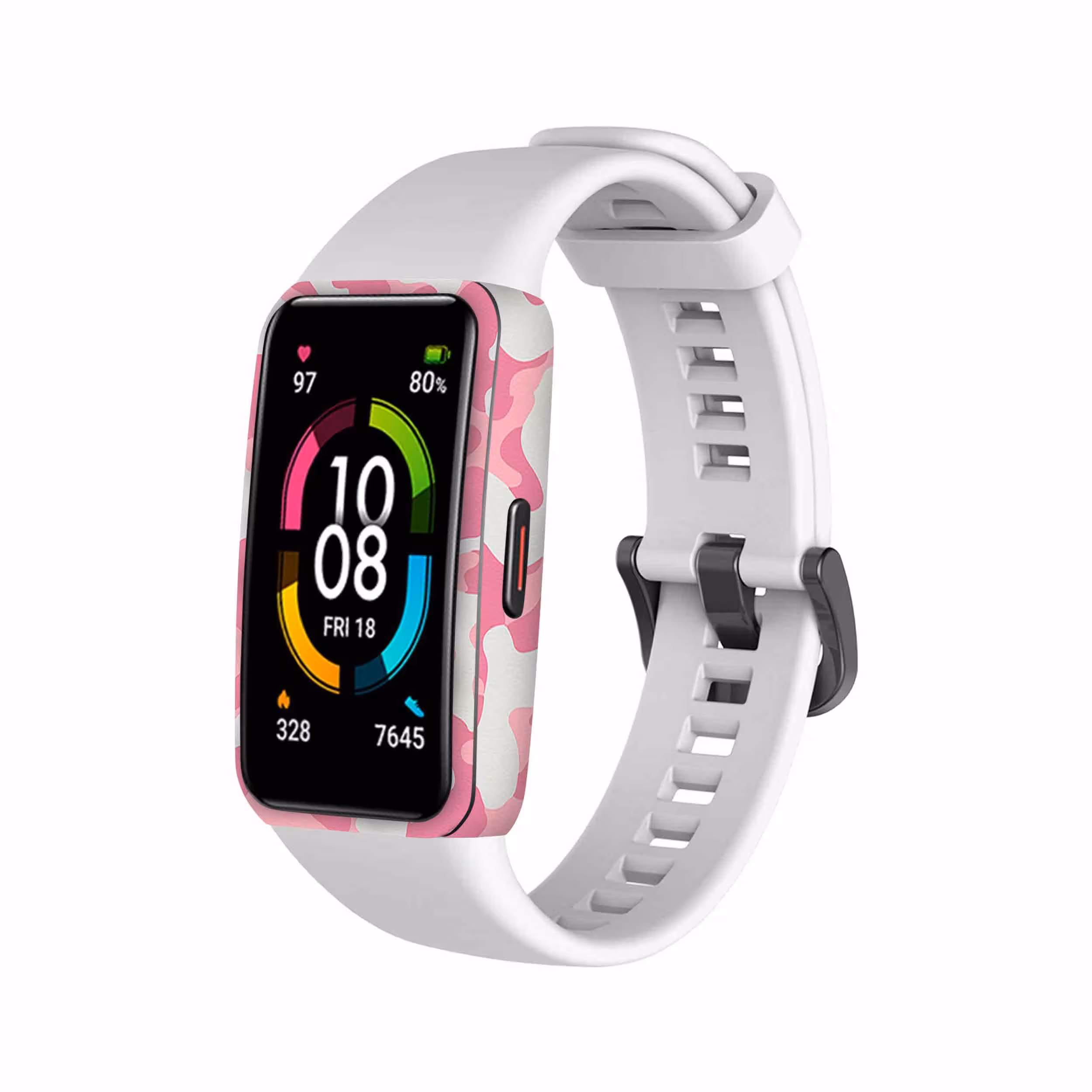 برچسب ماهوت طرح Army Pink مناسب برای ساعت هوشمند هوآوی band 6