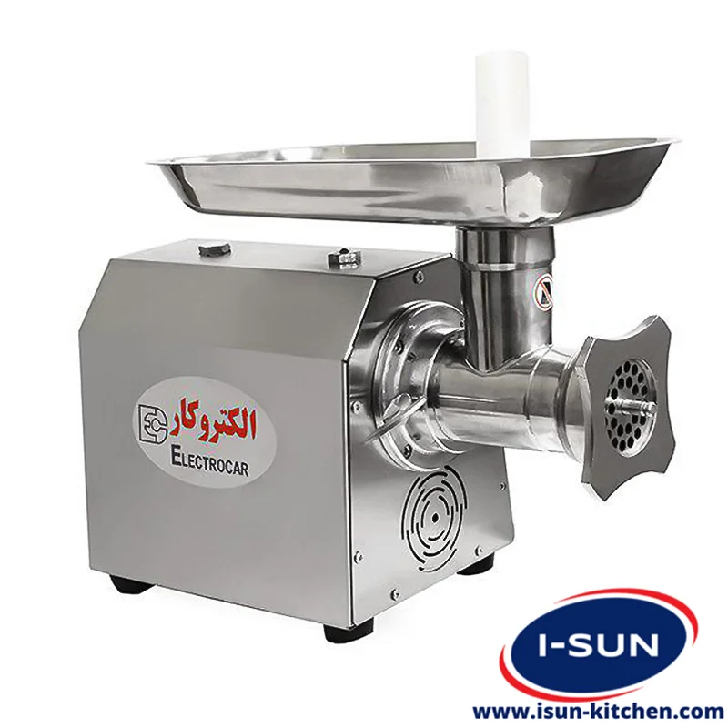 خرید و قیمت چرخ گوشت 12 گیربکسی الکتروکار مدل EC-17 اصل 💯 - فروشگاه آیسان