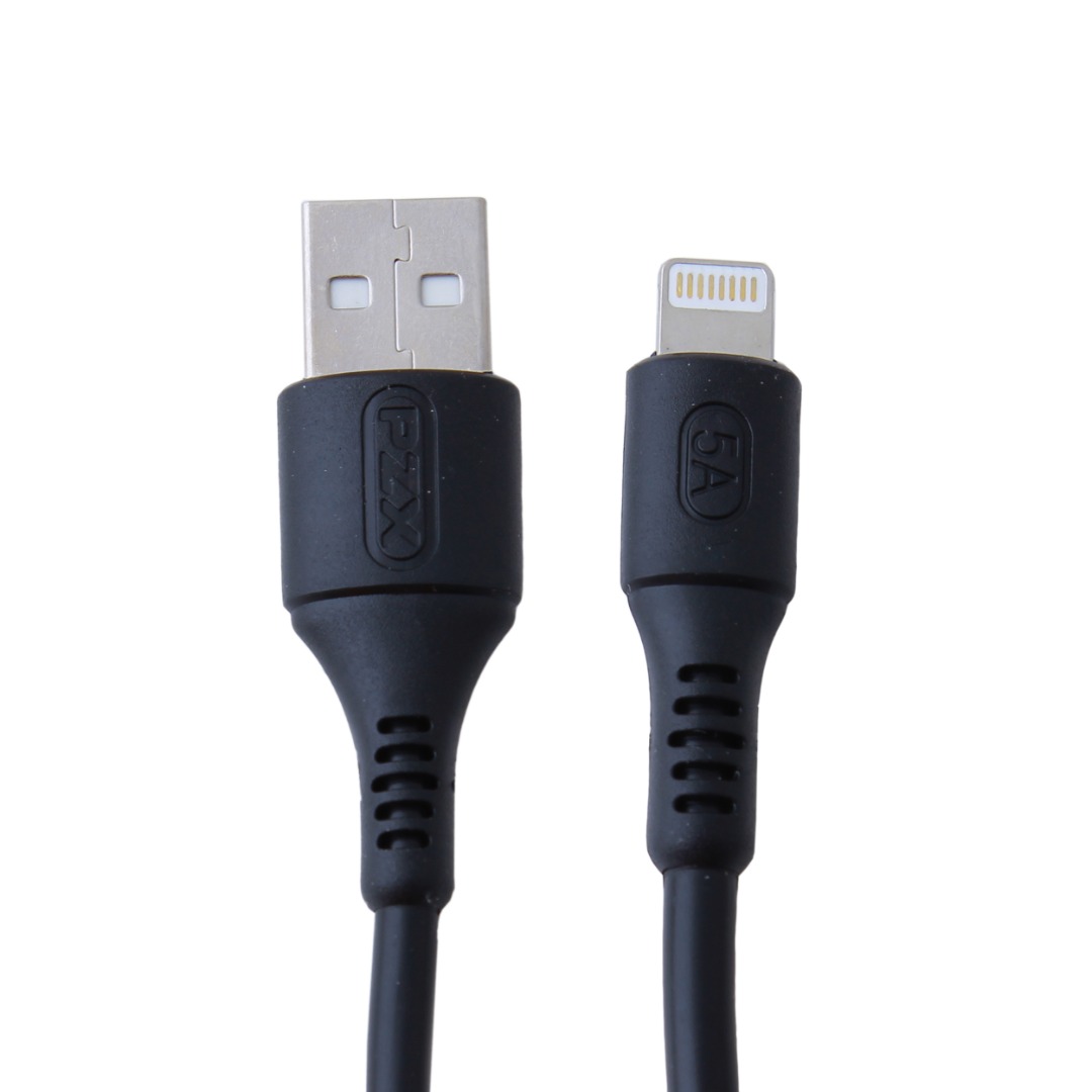 کابل تبدیل USB به لایتنینگ پی زد ایکس مدل V151  طول 1 متر