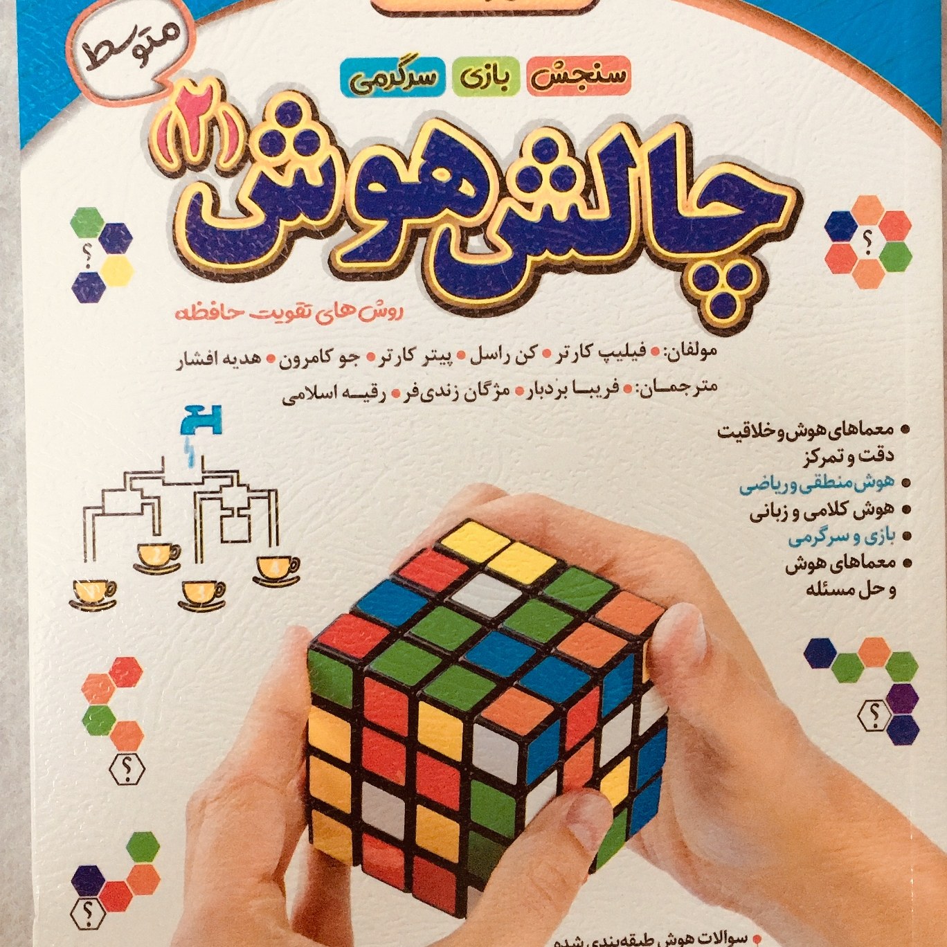 کتاب چالش هوش متوسط (روش های تقویت حافظه)