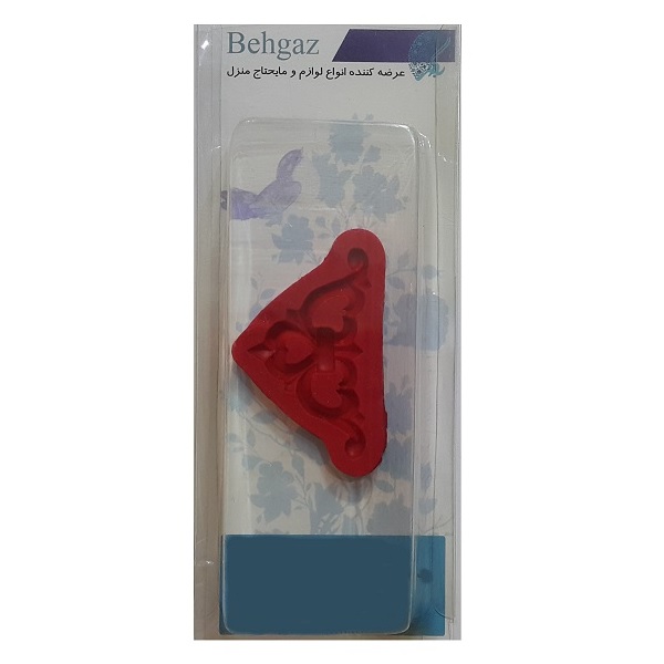 قالب فوندانت بهگز مدل تاج قلبی