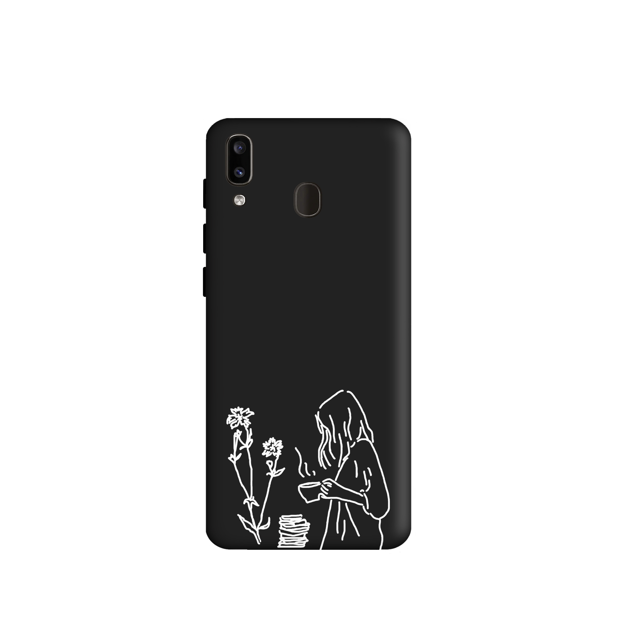 کاورطرح دخترانه مینیمال کد u5456 مناسب برای گوشی موبایل سامسونگ Galaxy A20E