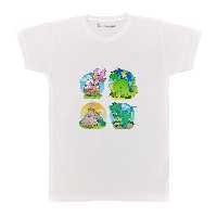 تی شرت بچگانه پرمانه طرح دایناسورهای بامزه کد pmt.5120