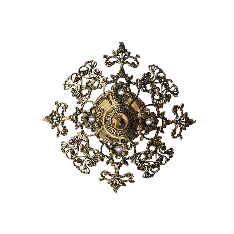 لوستر سقفی ۵ شعله چشمه نور کد C2542-B