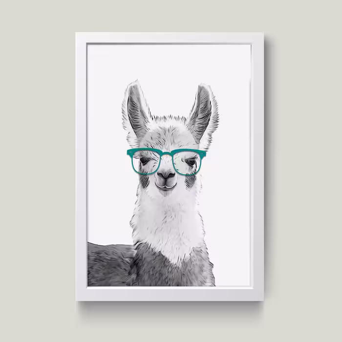 تابلو مدل لاما Llama کدm2586-w