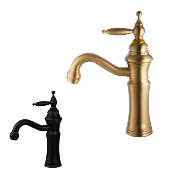 شیر روشویی درخشان مدل بل