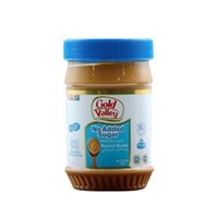 کره بادام زمینی بدون شکر 454 گرم گلد ولی Gold Valley