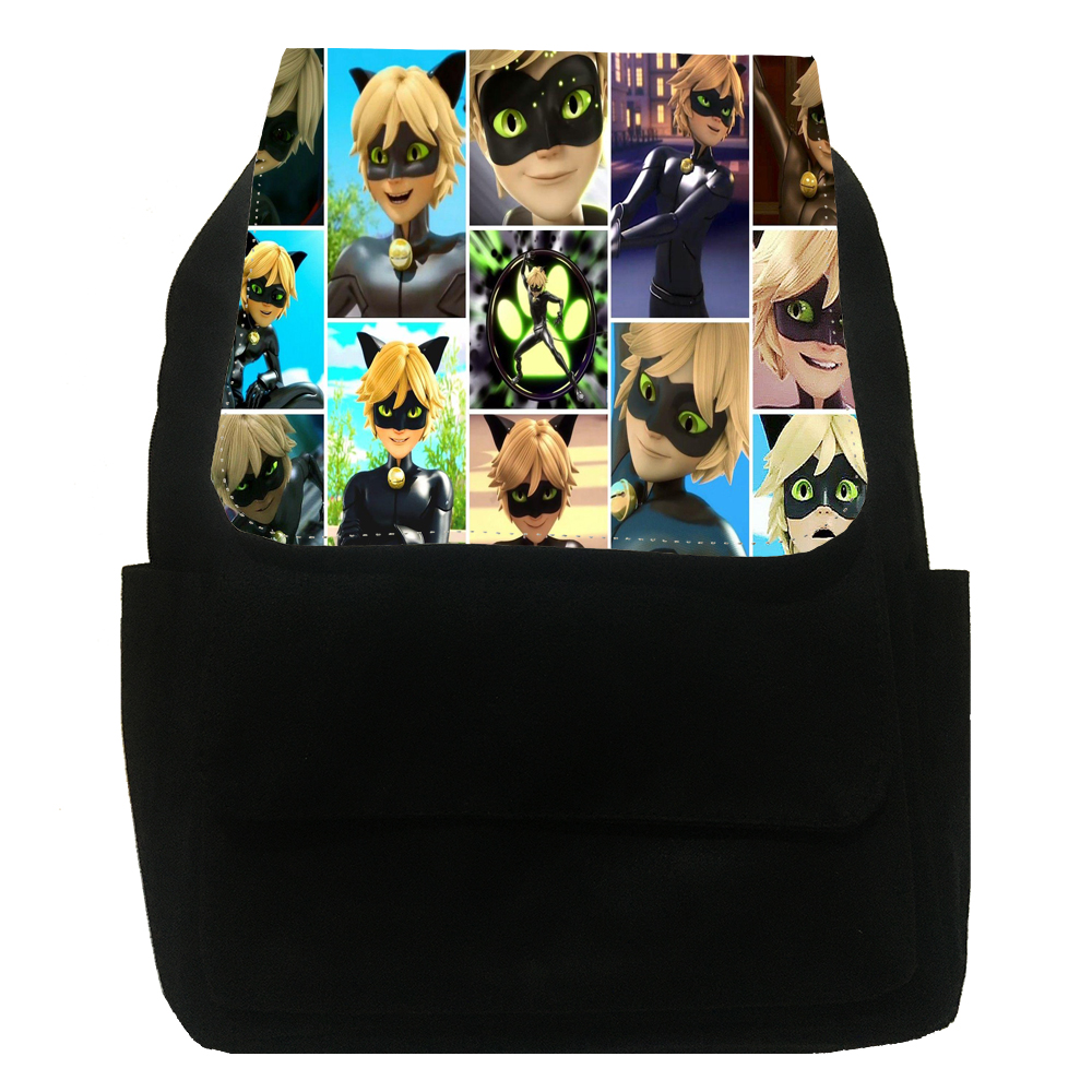 کوله پشتی طرح دختر گربه ای کد pk24