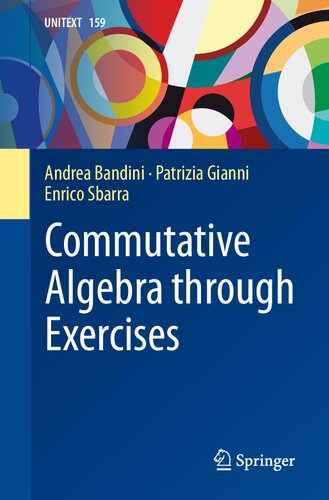 خرید و دانلود نسخه کامل کتاب Commutative Algebra through Exercises