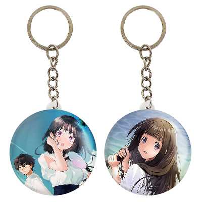 جاکلیدی خندالو مدل چیتاندا و اورکی انیمه هیوکا کد 1706817057 مجموعه 2 عددی