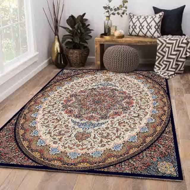 روفرشی کشدار ضد اب مخمل شانل ابریشم کد 42k سایز 6 متری