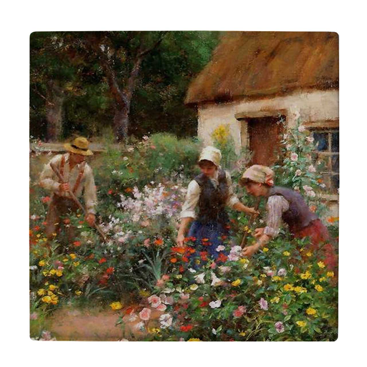 زیر لیوانی طرح باغبان ها کد    3612647_1513