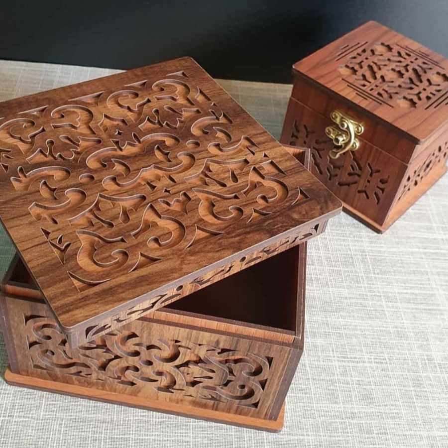 جعبه هدیه چوبی 