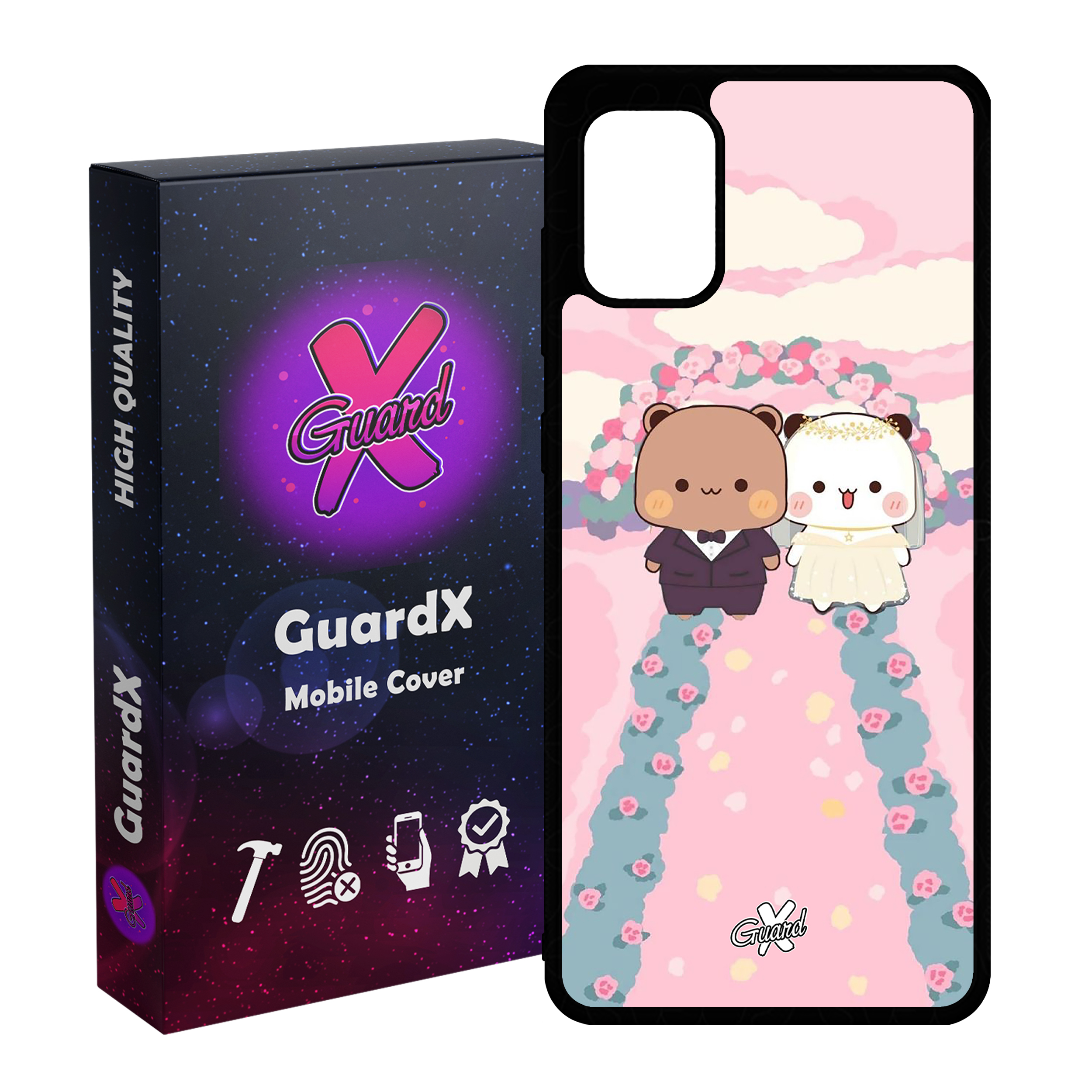 کاور گارد ایکس طرح Pet مدل Glass10314 مناسب برای گوشی موبایل سامسونگ Galaxy A71