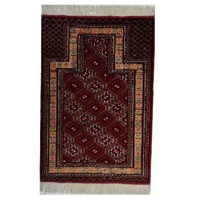  فرش دستباف یک متری مدل محراب پاییز کد1029