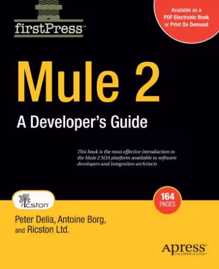خرید و دانلود نسخه کامل کتاب Mule 2: A Developer's Guide