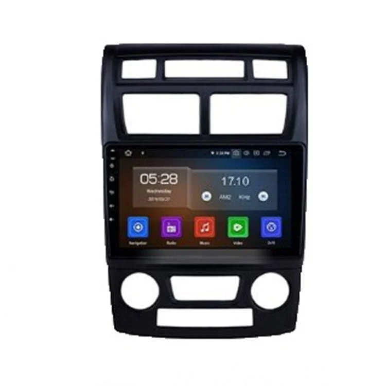 مانیتور اندروید خودرو اسپورتیج 2009 ناکامیچی مدل NAM5630 اورجینال سیم کارت خور