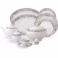سرویس غذاخوری 102 پارچه چینی زرین ایران مدل گلستان