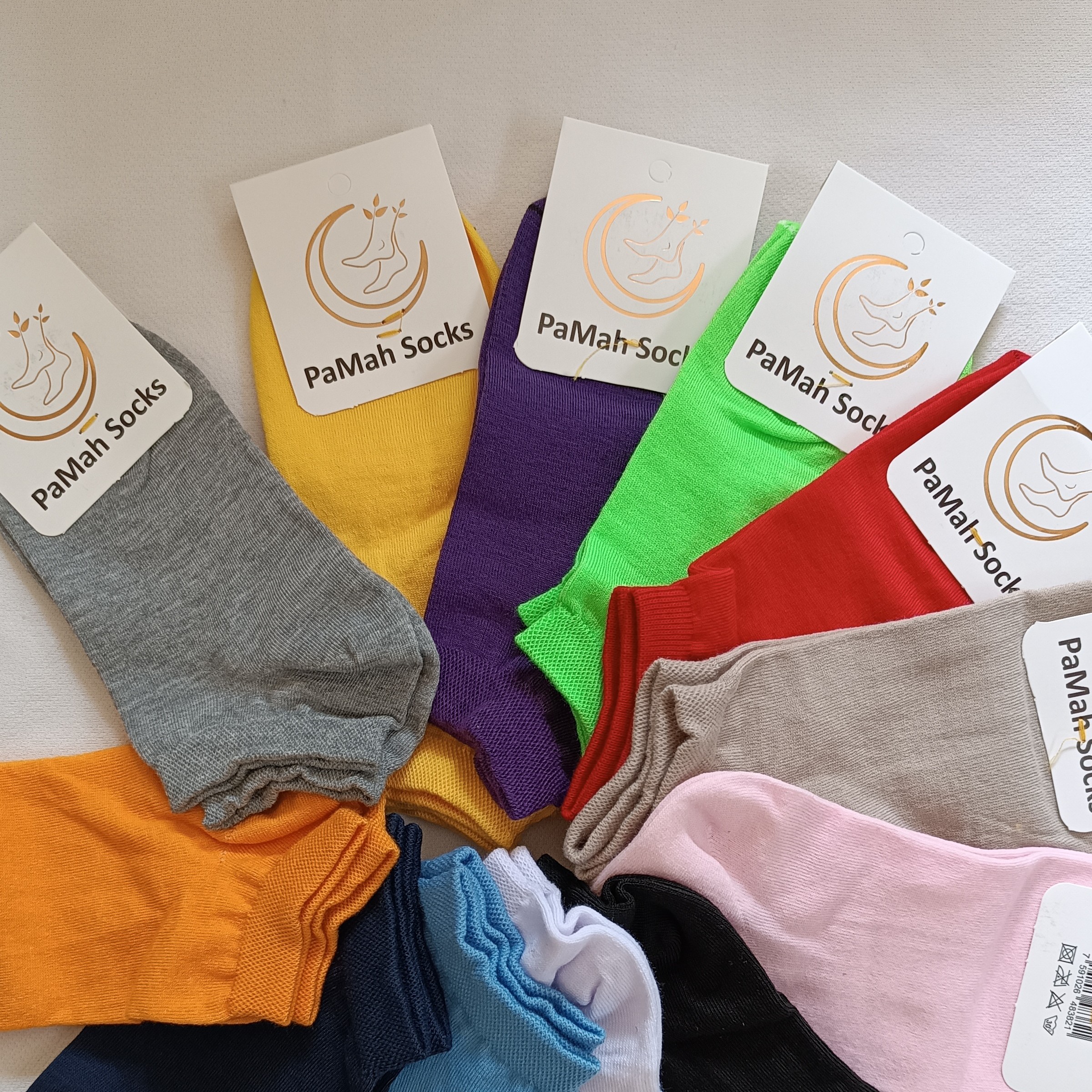 جوراب ساده مچی