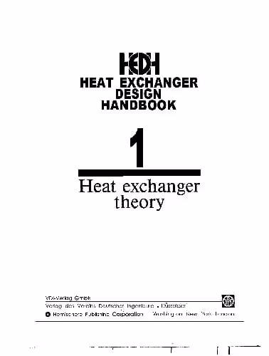 󾕇 دانلود کتاب Heat Exchanger Design Handbook, 1983 - دانلود کتاب های دانشگاهی