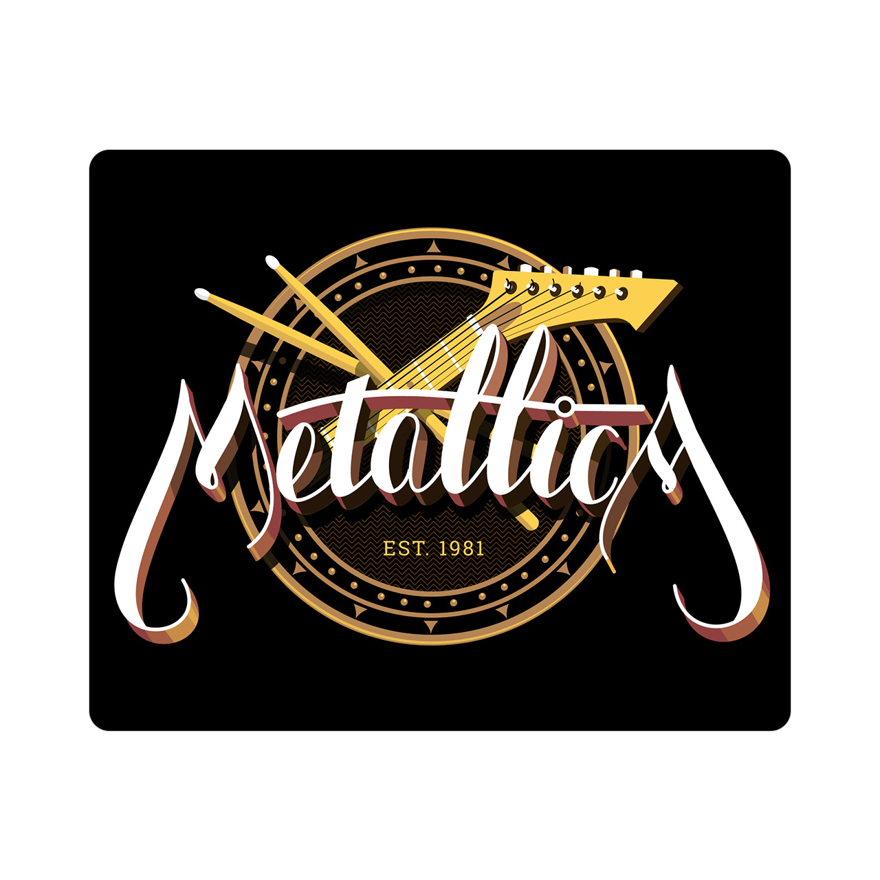 ماوس پد طرح متالیکا مدل MP1613