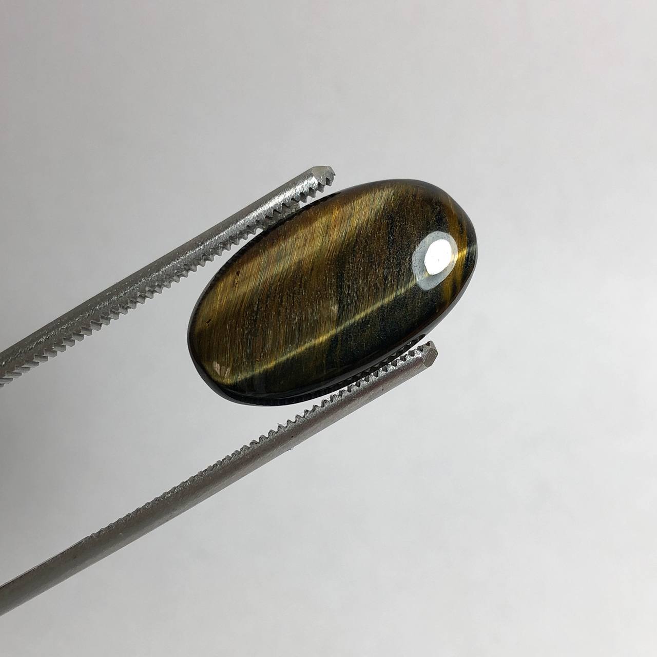 نگین چشم شاهین طبیعی بیضی 240300