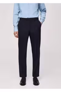 شلوار آبی مردانه اورجینال MANGO Man