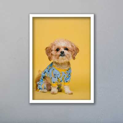 تابلو مدل فانتزی طرح سگ کد LAG10157