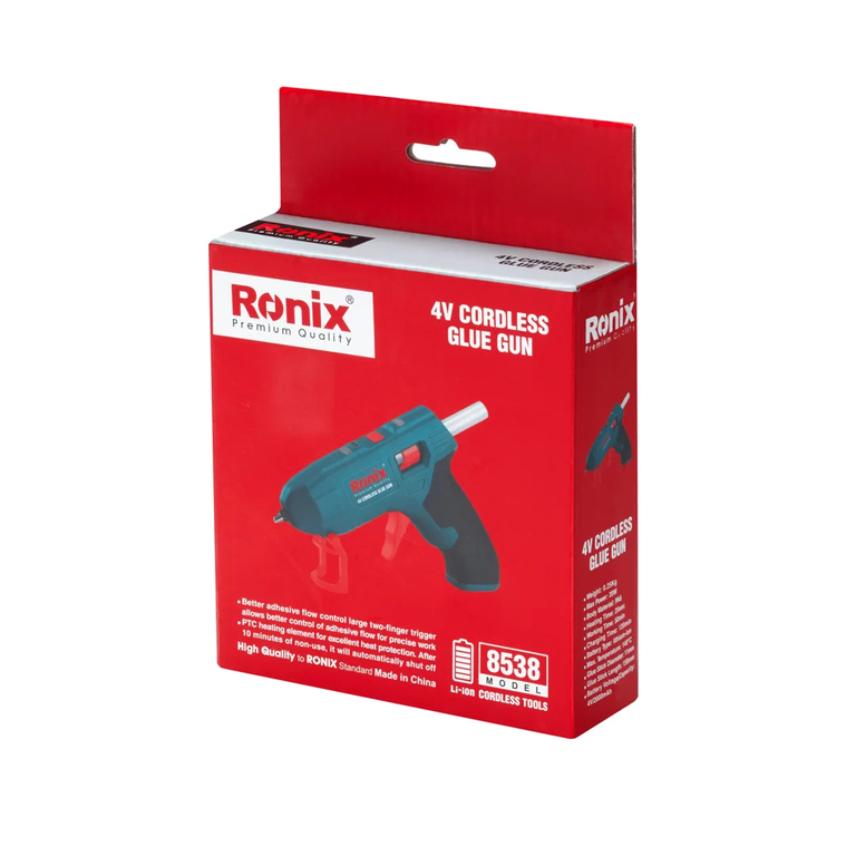 تفنگ چسب حرارتی شارژی 4 ولت – 8538 رونیکس